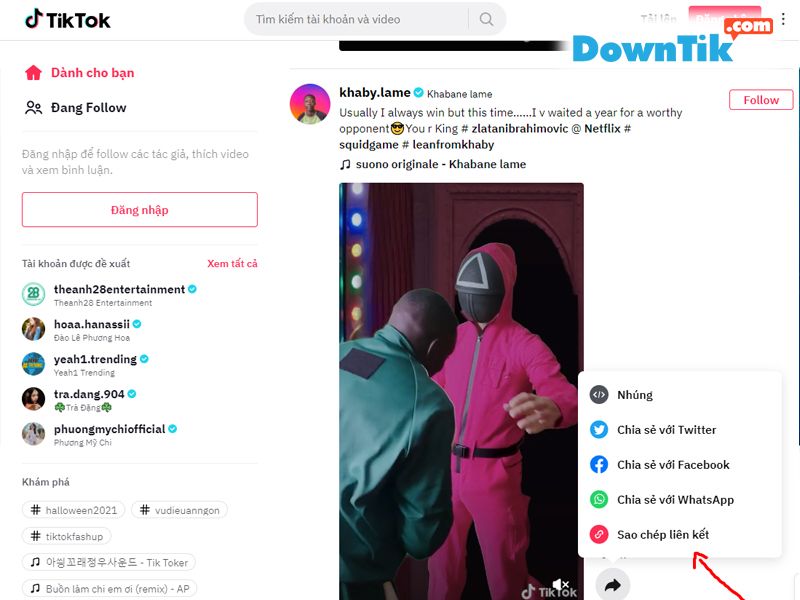 download video TikTok mp4