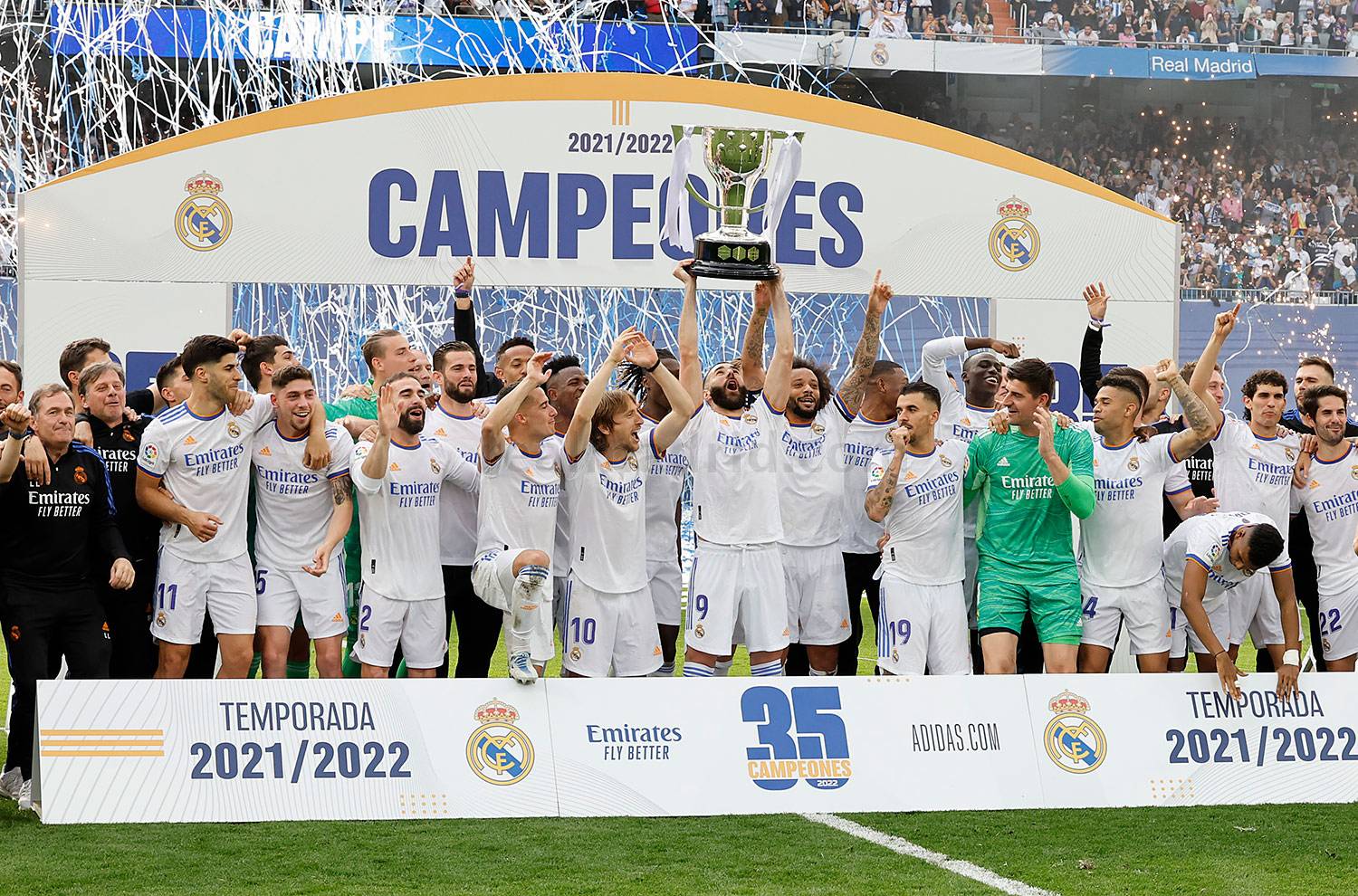 Chiến thắng của Real Madrid tại La Liga mùa giải 2021-22